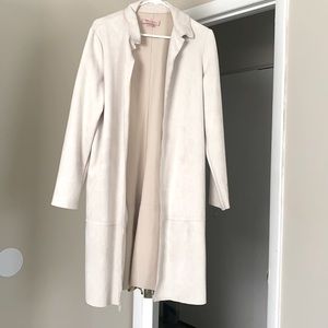 Long white coat